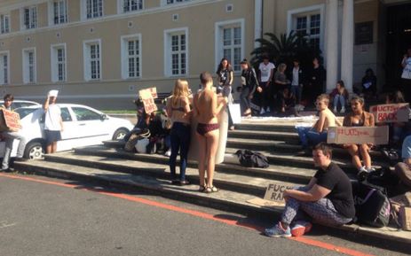 UCT Students Strip Down to Highlight Concerns Over Rape Culture