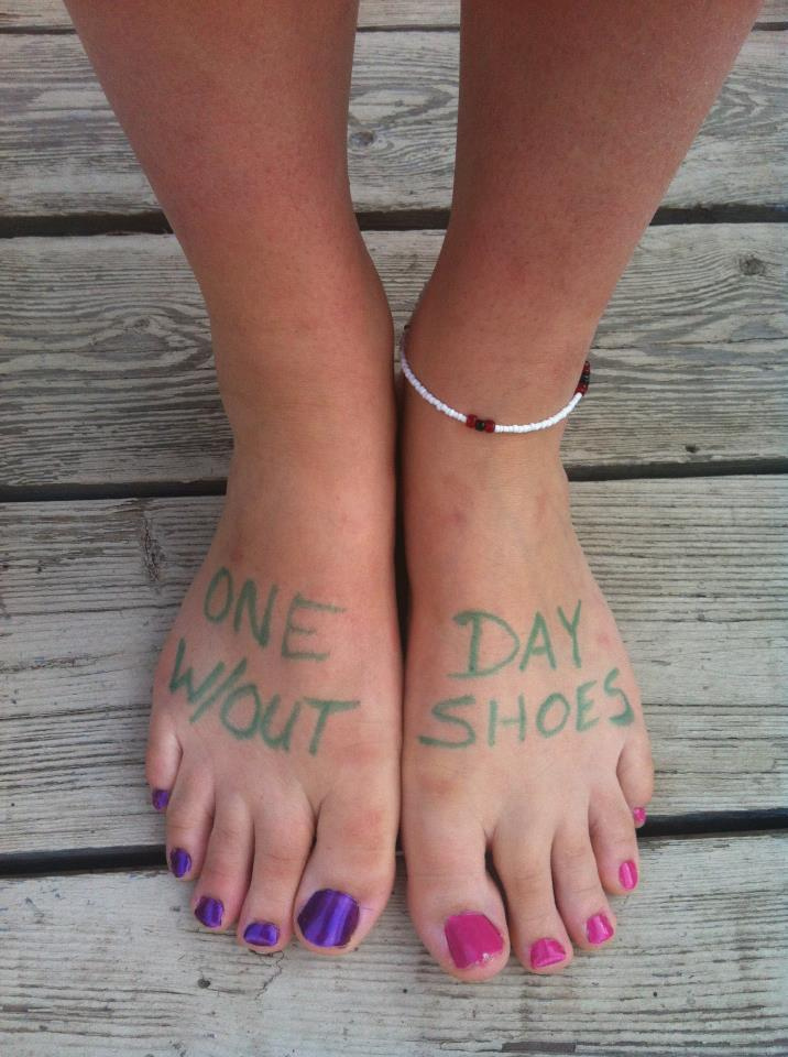 TOMS One Day Without Shoes 2012