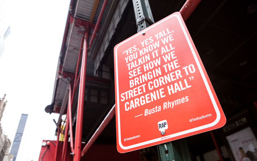 Jay Shells Drops “Rap Quotes,” His Most Site-Specific Street Art Project Yet