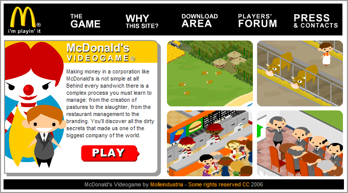MolleIndustria Video Games – McDonald’s