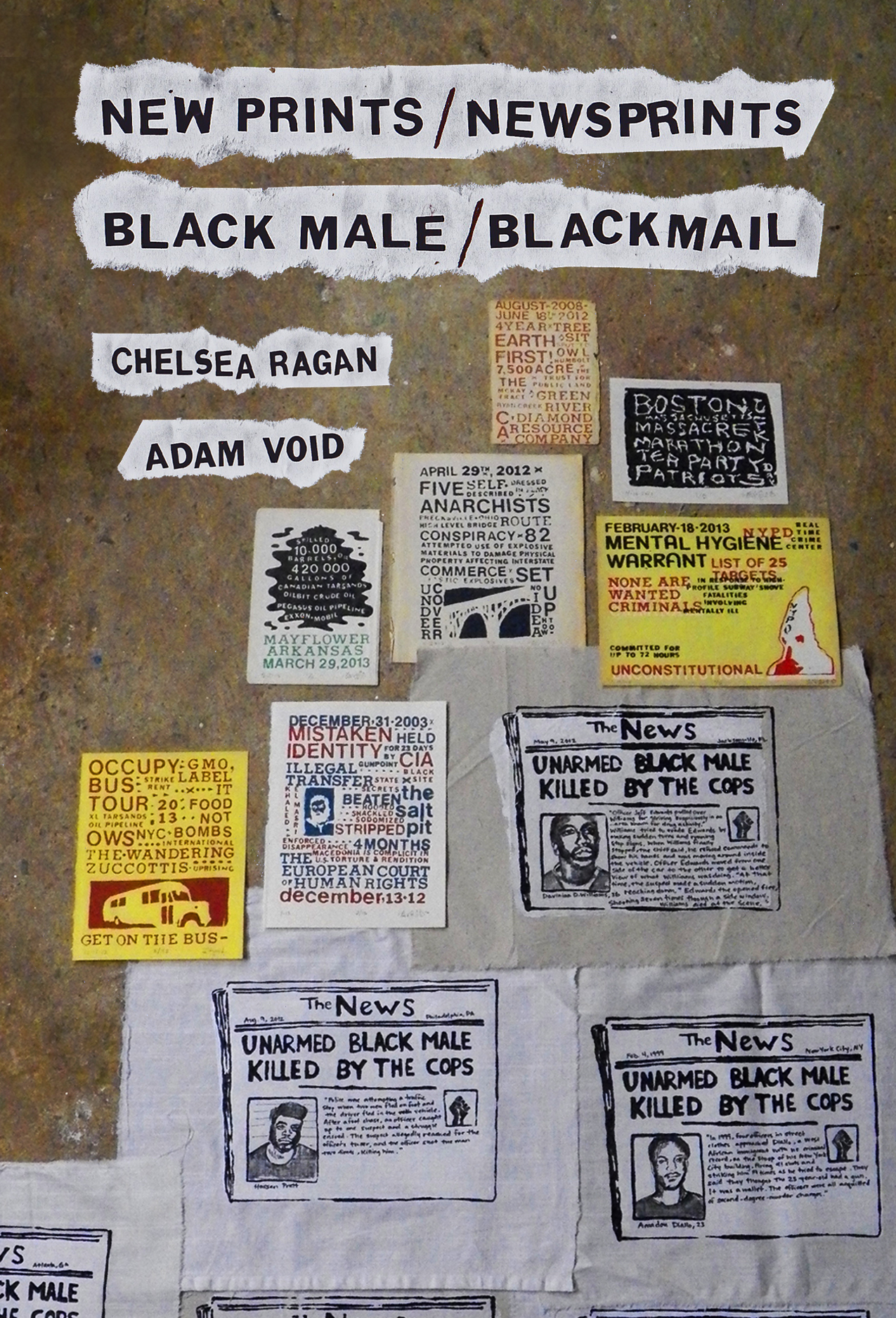 New Prints / Newsprints * Black Male / Blackmail
