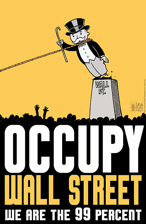 Smithsonian Collection of “Occupy Wall Street” Posters on View at Wesleyan