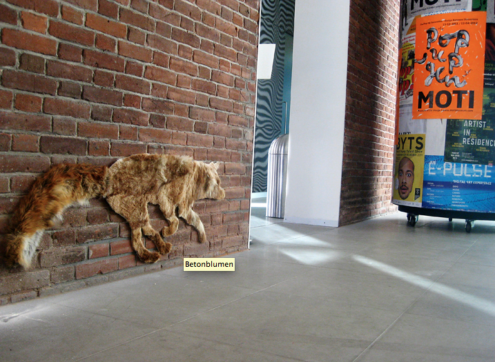 Street Artists Turn Fur Coats into Wild Animal Graffiti Protest