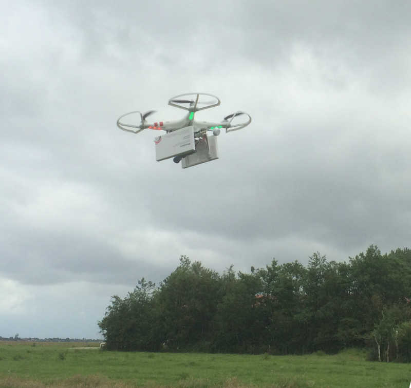 Abortion Drone; first flight to Poland