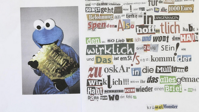 Cookie Monster Golden Biscuit Ransom