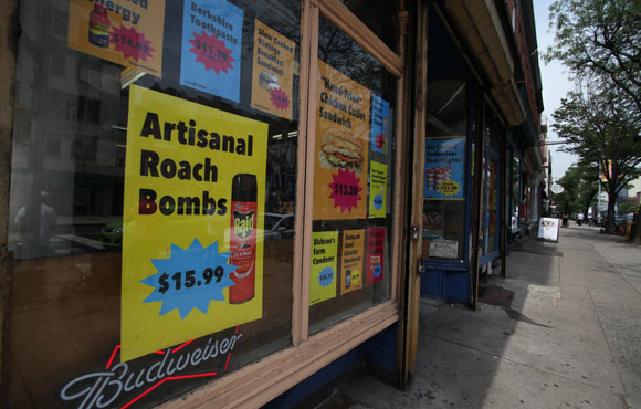 Brooklyn deli re-brands as artisanal emporium to protest rent hike