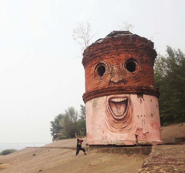 Street Art Used to Fill Urban Emptiness