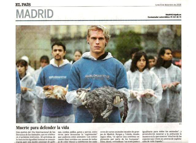International demonstrations on Animal Rights Day