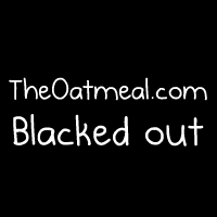 The Oatmeal Protests SOPA and PIPA