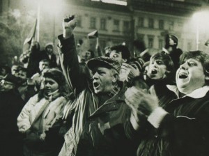 Czechoslovakia’s two-hour general strike
