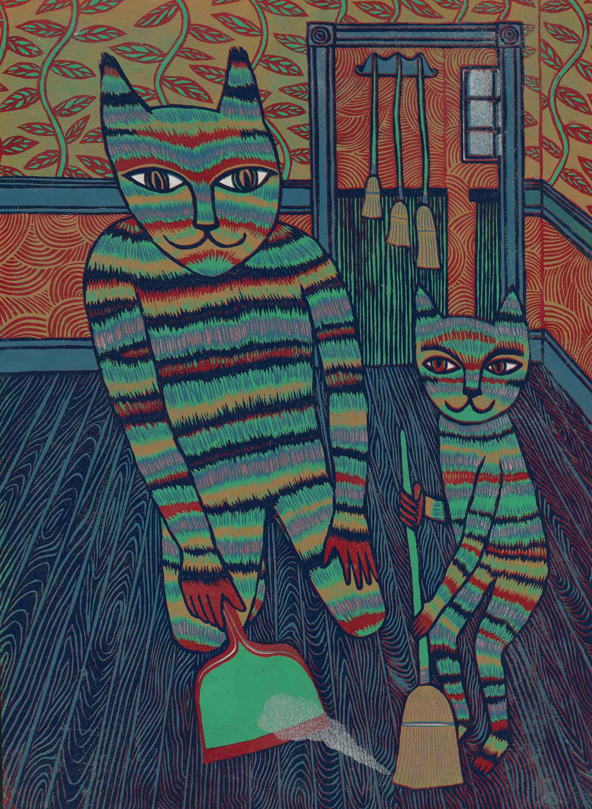 Politics, activism and cool cats by artist Meredith Stern at AS220 Project Space
