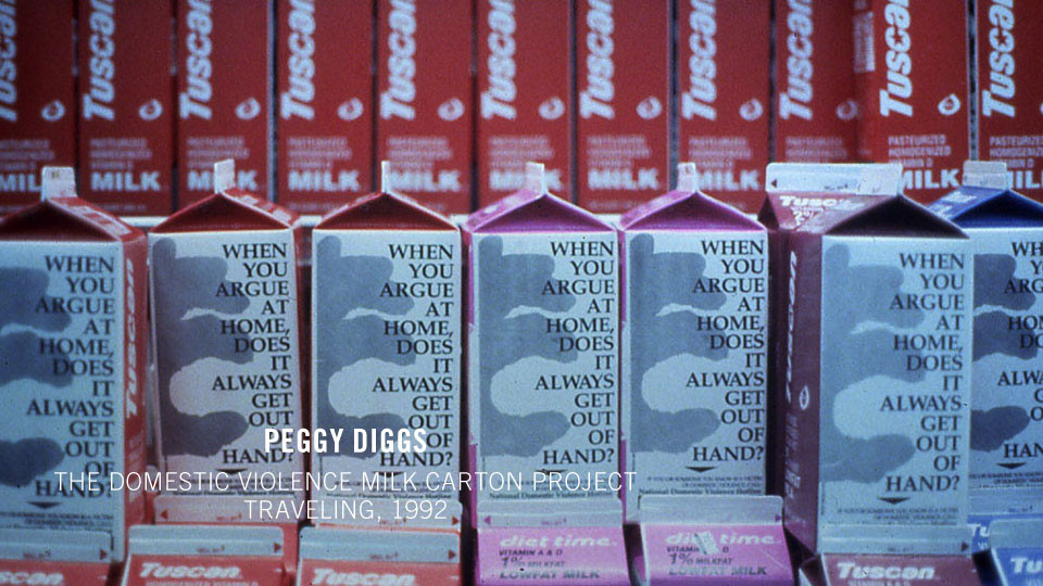 The Domestic Violence Milk Carton Project