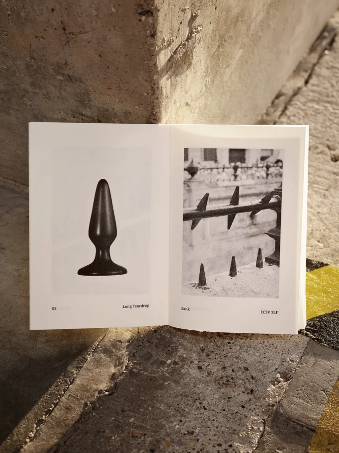 London’s “Free Butt Plug Catalogue” Confronts Hostile Architecture