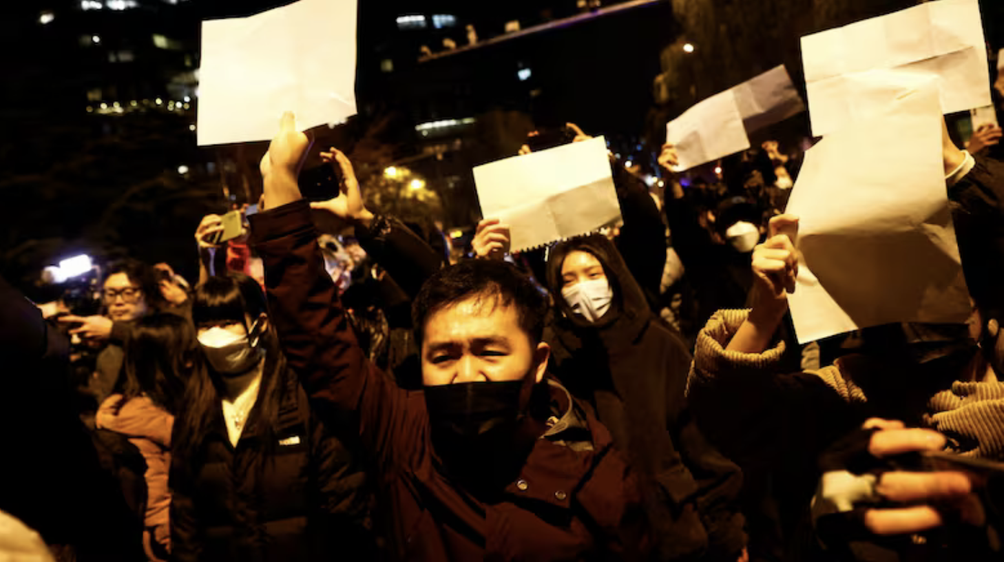 White paper protest