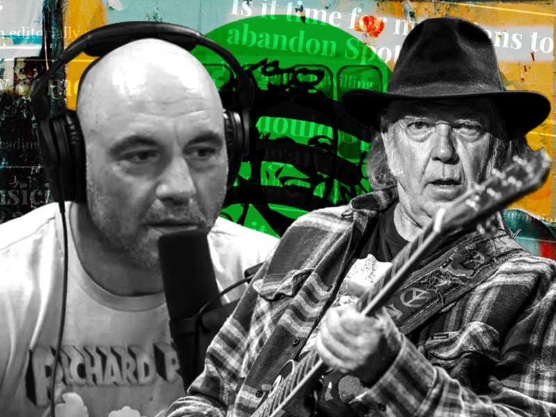 Spotify removes Neil Young’s music after he objects to Joe Rogan’s podcast