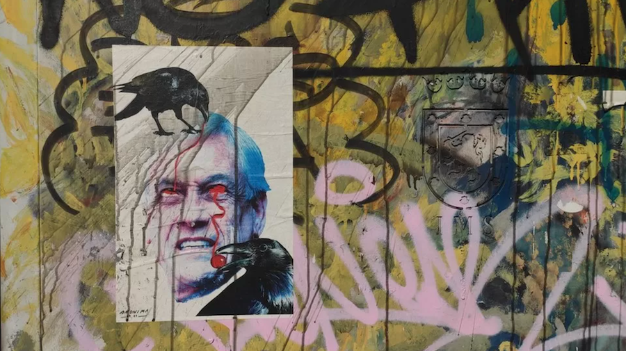 Chile’s protest street art