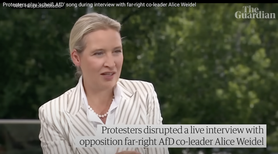 Scheiß AfD Jodler (Shit AfD Yodellers)
