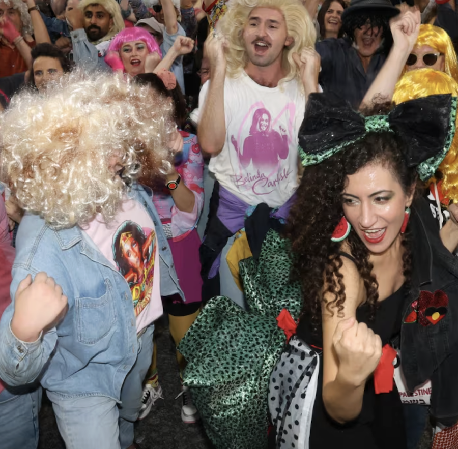 After their slogan was outlawed, pro-Palestinian activists turned to a karaoke classic