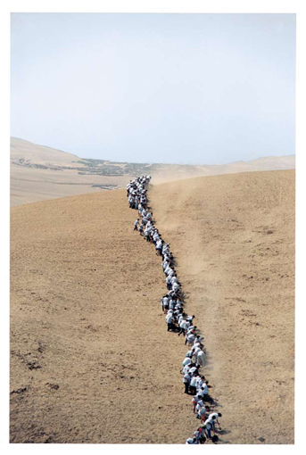 Francis Alÿs, When Faith Moves Mountains, 2002