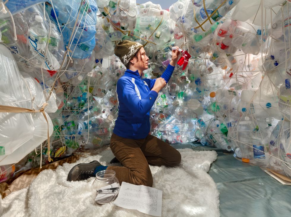 Lynn Neuman: Showing How Quickly Plastic Amasses