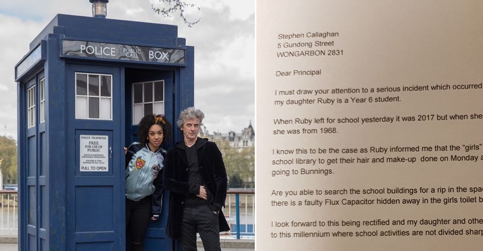 Dad Writes Anti-Sexism Timewarp Letter to Daughter’s School